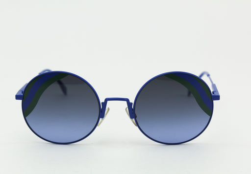 Fendi Round blue sunglasses