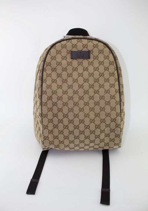 GUCCI MONOGRAM TRAVEL BACKPACK