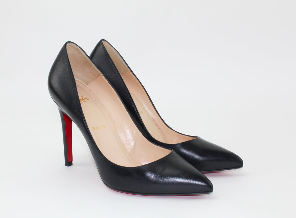 Christian Louboutin Pigalle 100 kid black