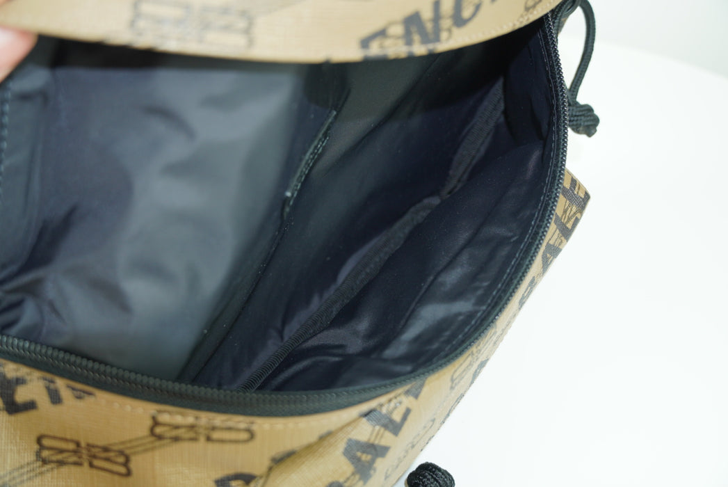 Balenciaga Natural Beige Signature Bb Monogram Waist Bag