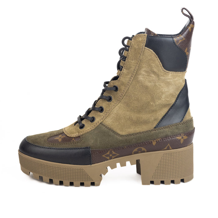 Louis Vuitton Laureate Platform dessert boots
