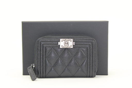Chanel O-Coin Wallet Black