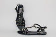 VALENTINO ROCKSTUD T-STRAP SANDALS