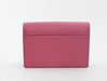 DIOR SADDLE FLAP CARD HOLDER DUSTY PINK