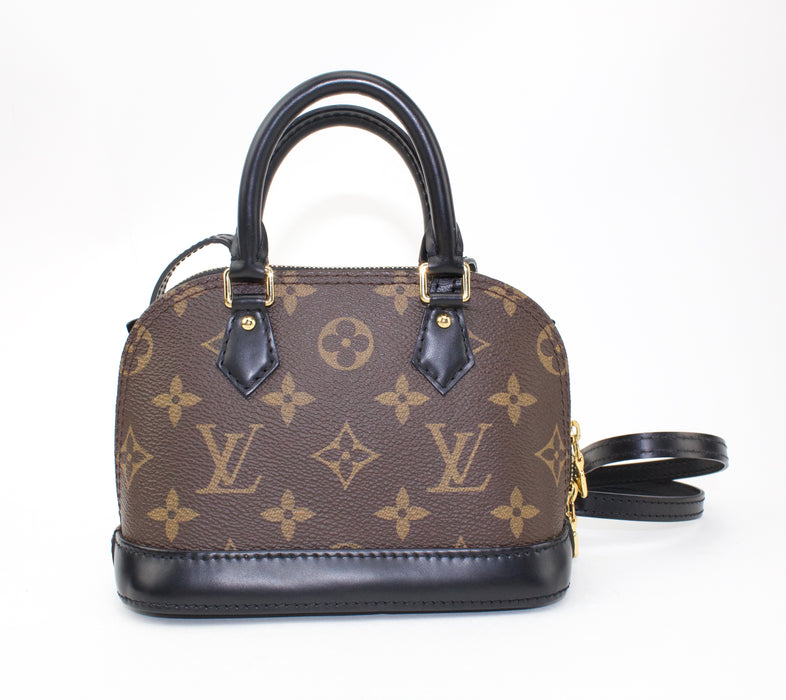 LOUIS VUITTON NANO ALMA BIRD BAG