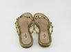Valentino Garavani Rockstud Jelly Sandals Gold