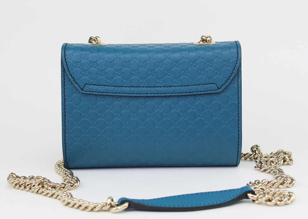 Gucci Emily Guccissima Mini Chain Shoulder Bag