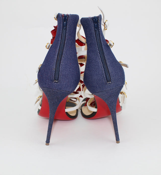 CHRISTIAN LOUBOUTIN GIRLISTRAPPI 100MM - LuxurySnob