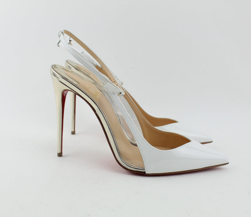 CHRISTIAN LOUBOUTIN Optichoc 100 mm SIZE 40 - LuxurySnob