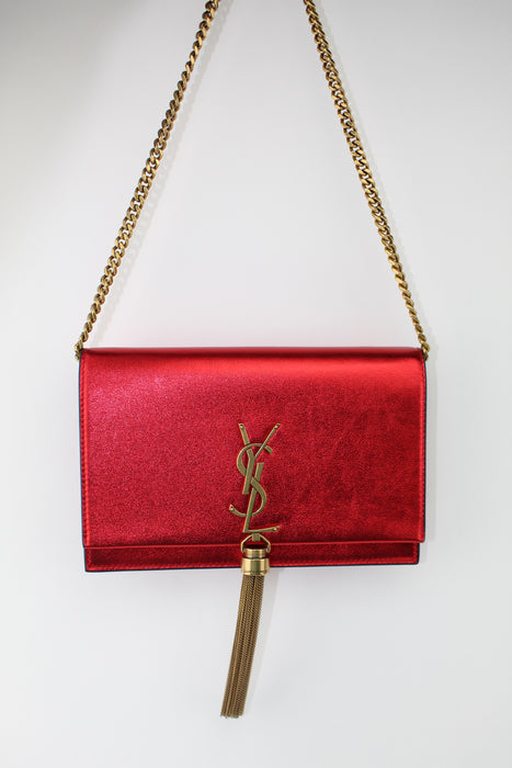 SAINT LAURENT SMALL KATE CROSSBODY BAG