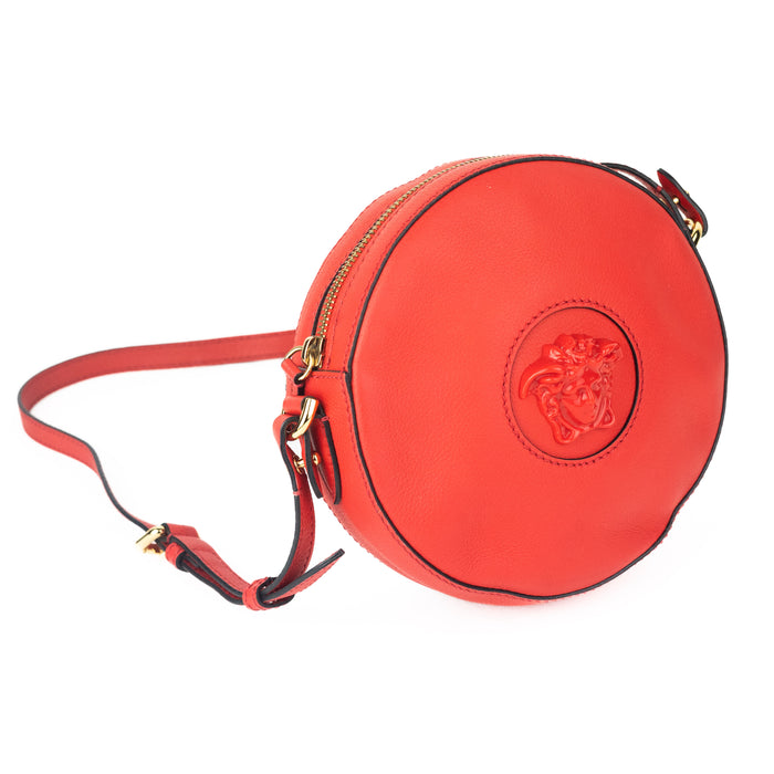 Versace La Medusa Round camera bag
