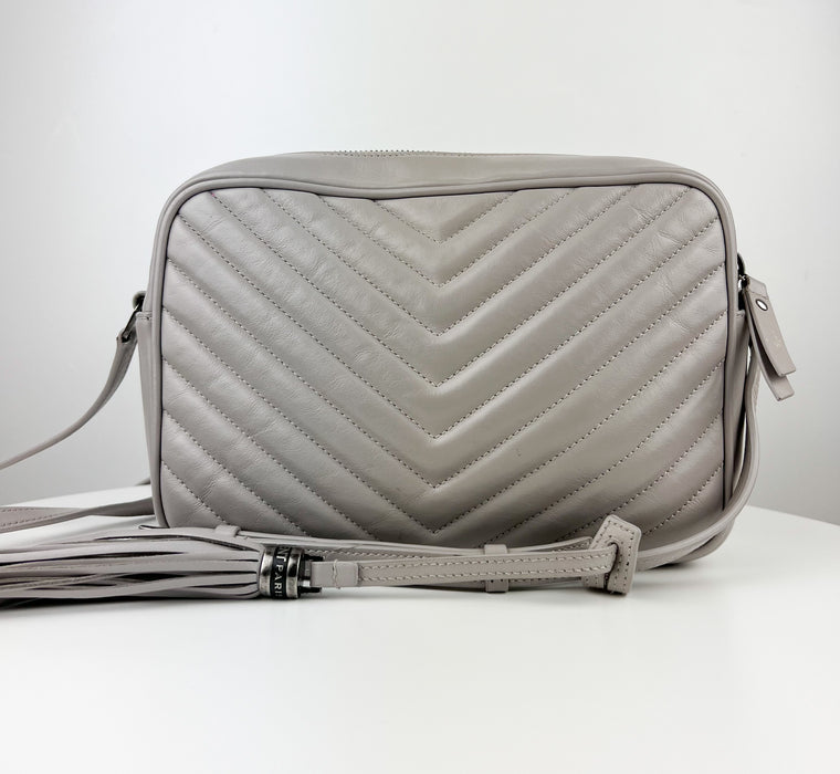 Saint Laurent Lou Camera Bag Grey