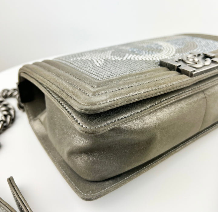 Chanel Medium Swavroski embellished Boy Bag