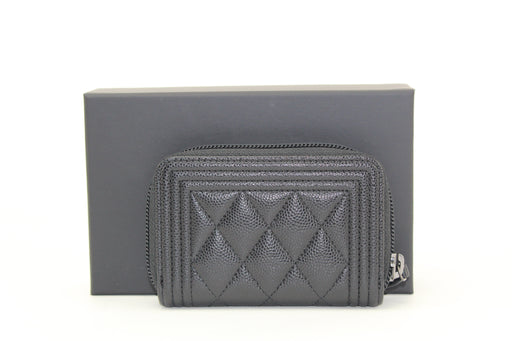 Chanel O-Coin Wallet Black