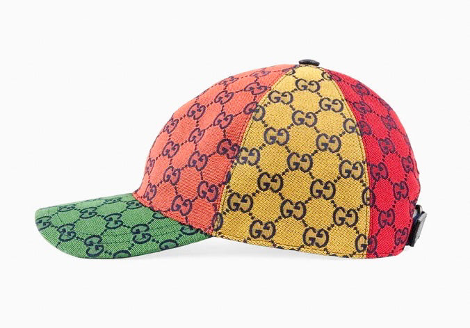 Gucci GG Multicolor Canvas Baseball Hat