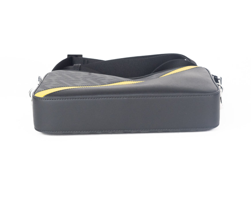 Fendi Grey Fabric Camera Case