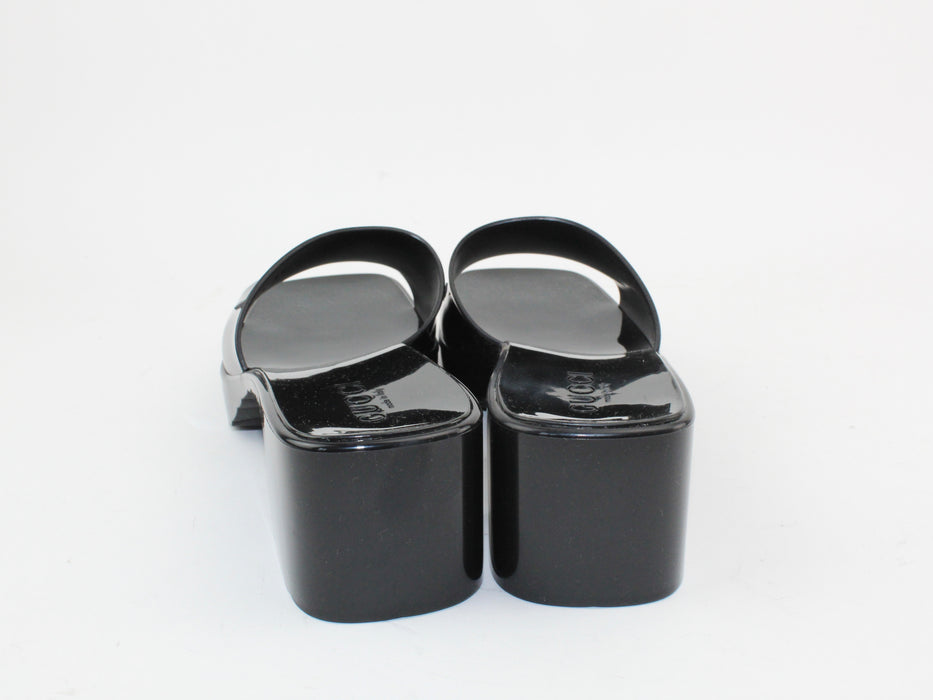 Gucci Rubber Slide Sandals