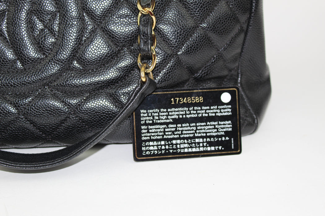 CHANEL GRAND SHOPPER TOTE CAVIAR - LuxurySnob