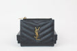 Saint Laurent Monogram Zipped Card Case