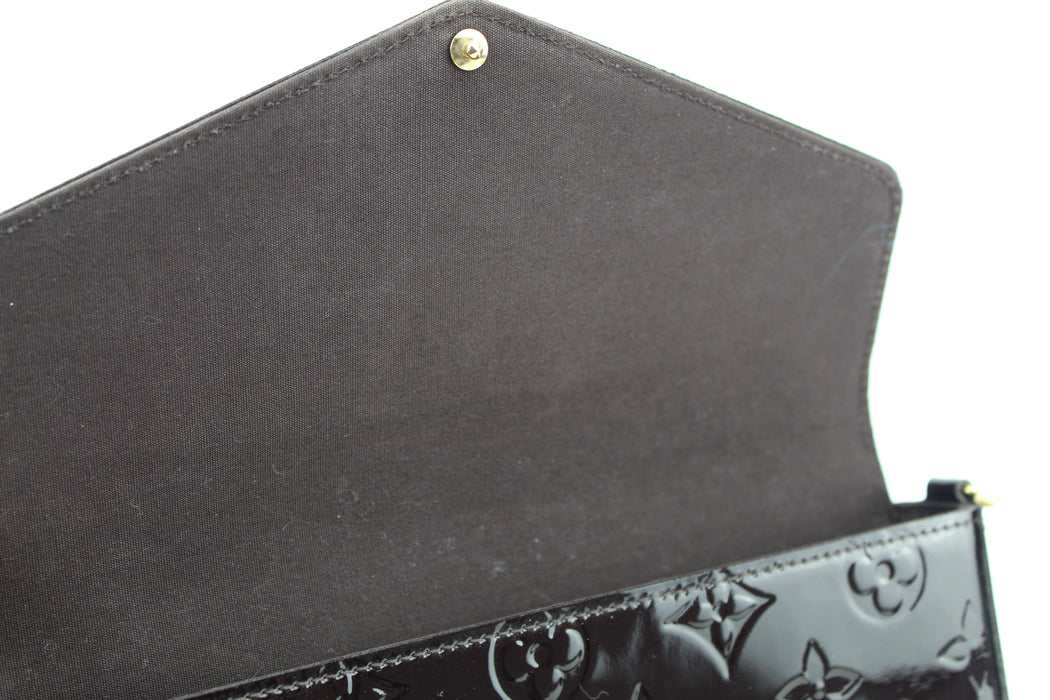 Louis Vuitton Felicie Pochette Monogram Vernis Leather