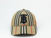 Burberry Monogram Motif Icon Stripe Cotton Baseball Cap