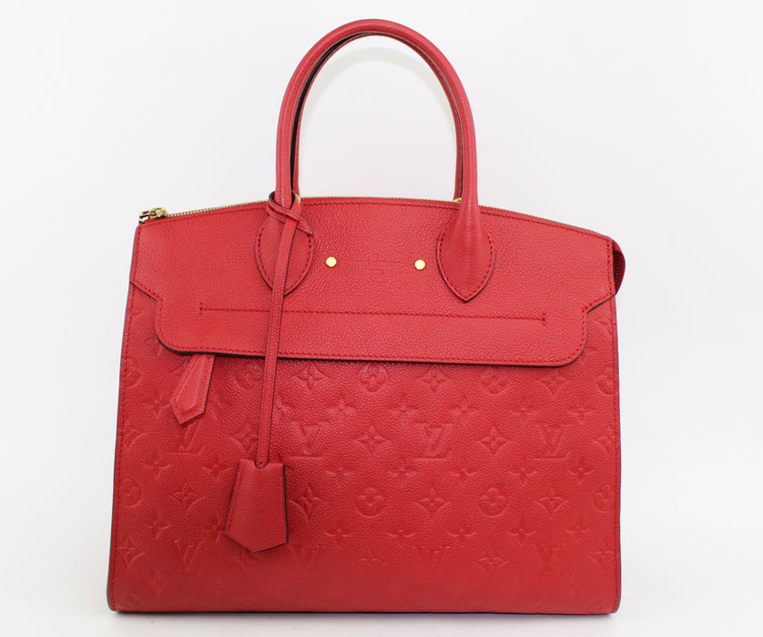 LOUIS VUITTON EMPREINTE PONT NEUF GM CERISE
