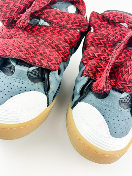 Lanvin Leather Curb Sneaker