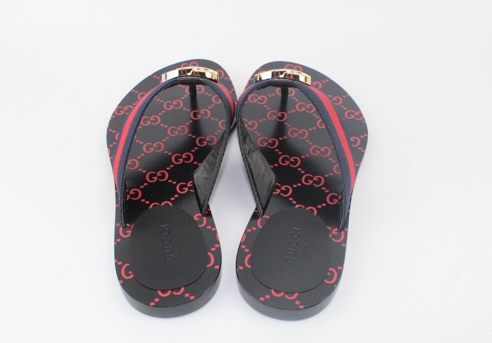 GUCCI THONG WEB SANDAL