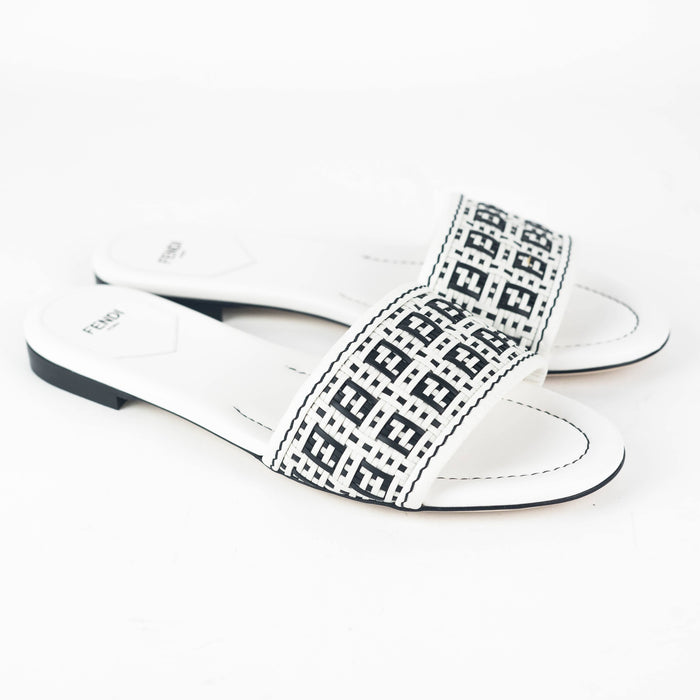 Fendi FF Interlace Sandals