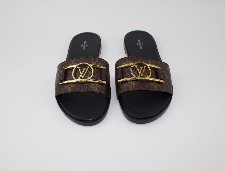 LOUIS VUITTON LOCK IT FLAT MULE