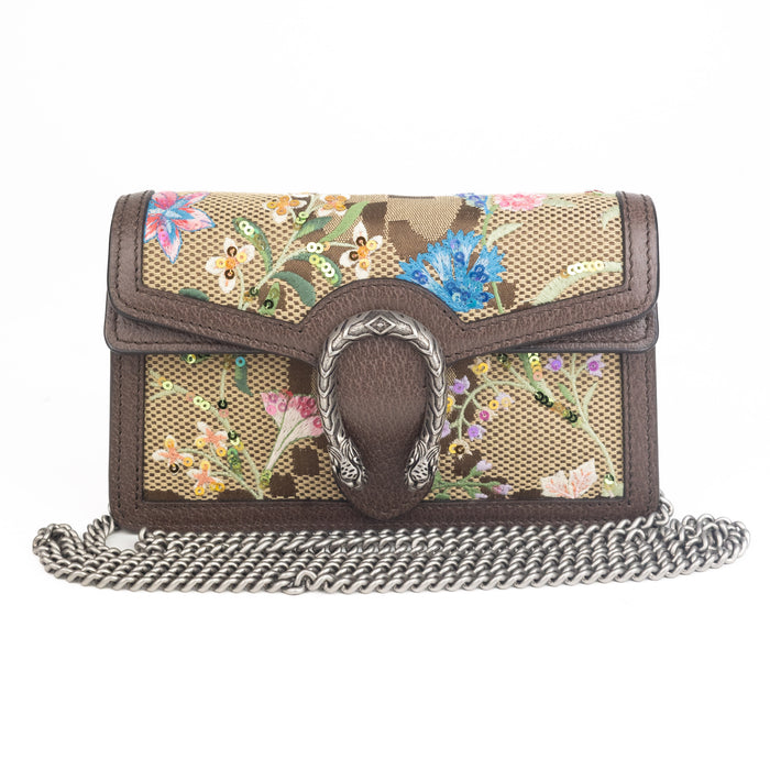 Gucci Dionysus GG Floral Super Mini Bag
