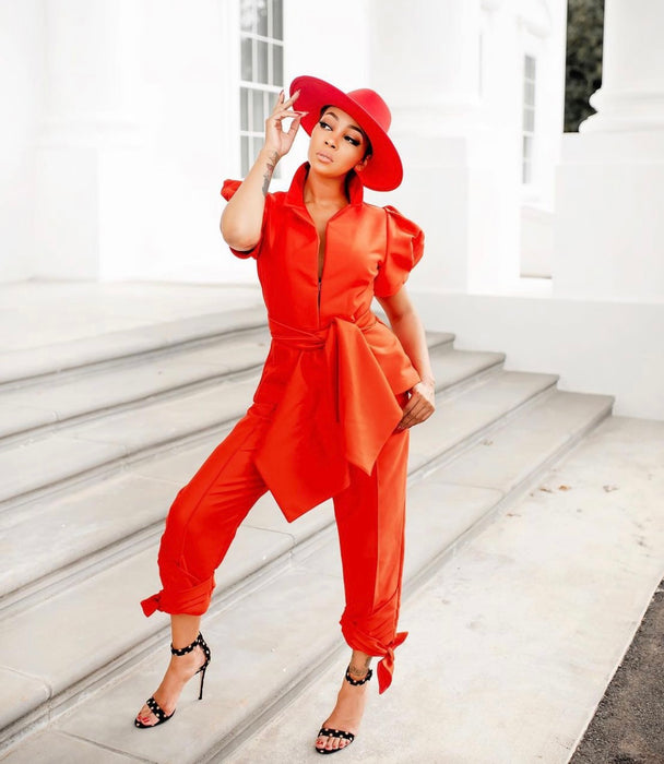 Rossie Assoulin Red Pants