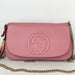 Gucci Soho Chain medium crossbody bag Pink