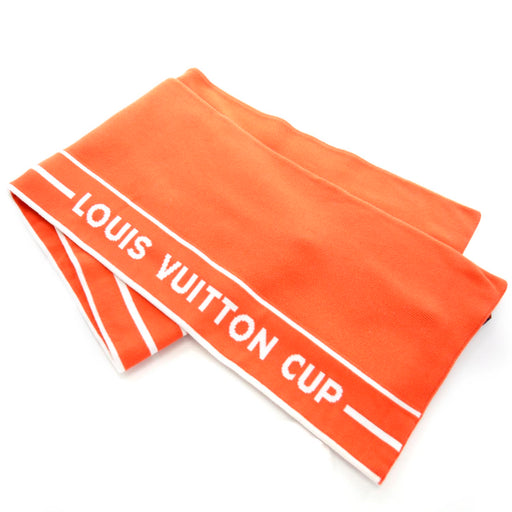 Louis Vuitton Cotton Cashmere Cup Scarf Orange