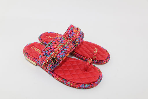 CHANEL THONG SANDALS