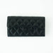 Chanel Gusset Flap Wallet black