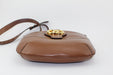 Gucci Arli Brown GG leather shoulder bag