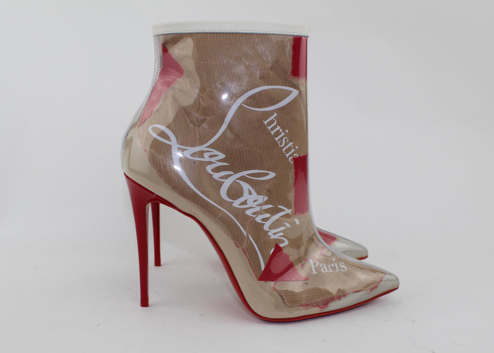 CHRISTIAN LOUBOUTIN SO KATE BOOTY 100mm SIZE 37.5