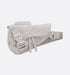 DIOR SADDLE BAG BEIGE OBLIQUE JACQUARD