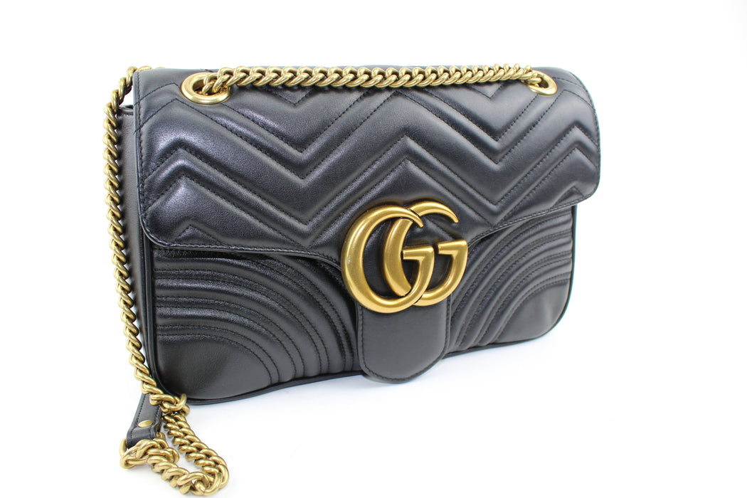 GUCCI GG MARMONT MEDIUM MATELASSÉ SHOULDER BAG