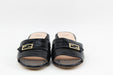 Fendi Mock Croc FF Slide Sandal
