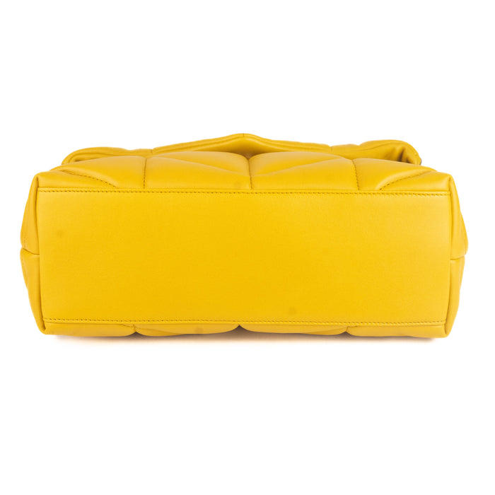 Saint Laurent Puffer Medium Shoulder Bag in Saffran