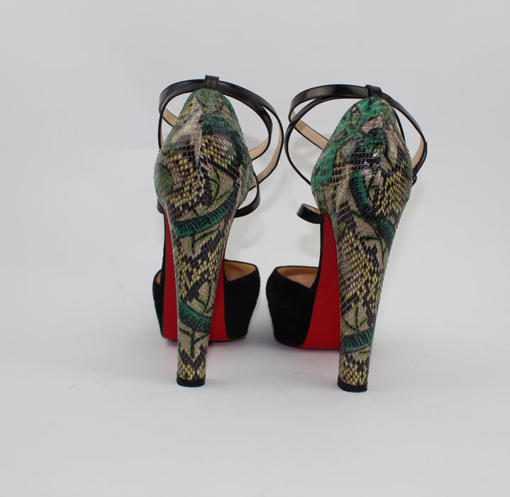 CHRISTIAN LOUBOUTIN LA FAVORITA 140mm PLATFORM PUMP - LuxurySnob