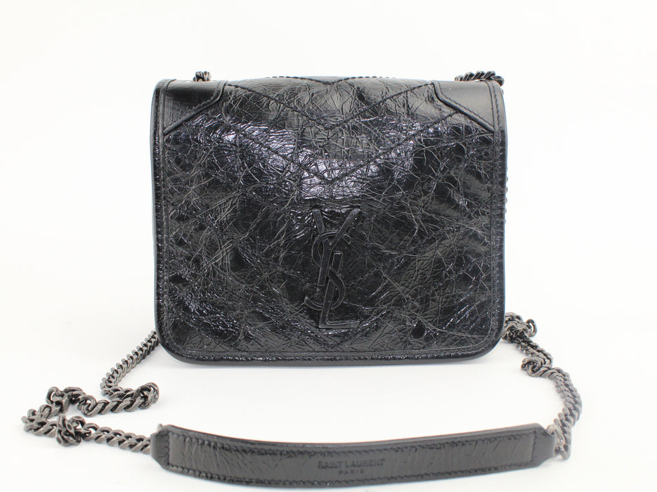 Saint Laurent Niki Leather Bag black