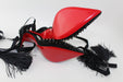CHRISTIAN LOUBOUTIN BLACK FAIRY 100 VERSION BLACK OSTRICH - LuxurySnob