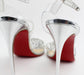 CHRISTIAN LOUBOUTIN SPIKOO 100MM  PVC SIZE 39 - LuxurySnob