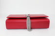 Saint Laurent Red Leather Medium Kate YSL Tassel Chain Bag