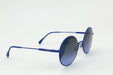 Fendi Round blue sunglasses