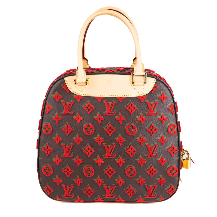 Louis Vuitton Limited Edition Deauville Red cube