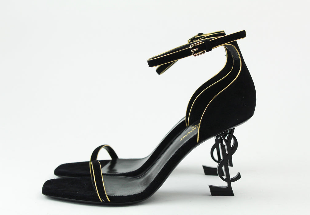 Saint Laurent Suede Opyum Sandal Suede